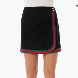 Tuckernuck Black Campbell Mini Skirt